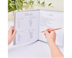 Wedding Planner Suede Grijs Ginger Ray 5 Wedding Planner Suede Grijs Ginger Ray -Versiering Winkel wedding planner 2