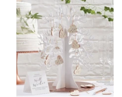 Houten Wensboom Met Houten Hartjes Ginger Ray